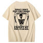 Today I Don't Feel Like Doing Anything Except My Wife Funny  Pattern 100&Cotton Print T-Shirt