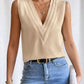 Women V Neck Tank Tops Dressy Casual Summer Loose Fit Sleeveless Shirts Blouse Comfy Womenswear Soft Basic