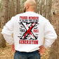 Proud Member Fck Your FeelingsGeneration Unisex Sweatshirt, Halloween Generation X New Version T-shirt/Crewneck/Hoodie