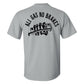 All Gas No Brakes Skull Print T-shirt