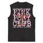 I'm Gonna Keep On Dacing Print Washed Cotton Sleeveless Tank Tops