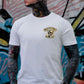 LUCKY THIRTEEN Skull Black Print T-shirt