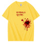 Not Really I' m Fine Pattern100% Cotton T-Shirt