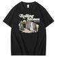 Rolling Stones Since  Ad 33 Pattern Print Crew Neck T-Shirt