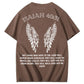 ISAIAH 40:31 Pattern 100&Cotton Print T-Shirt