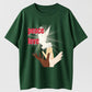Urbntees Peace Love Dove Hands Unity Organic Cotton Unisex T-Shirt
