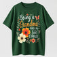 Urbntees Being a Grandma Makes My Life Complete Floral Grandma Pure Cotton T-Shirt