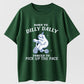 Urbntees Born to Dilly Dally Forced to Pick Up the Pace Sloth Organic Cotton Unisex T-Shirt