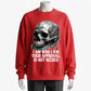 Edgy Skull & Chain Hoodie – 'I Am Who I Am' Bold Design for Nonconformists