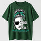 Urbntees "Not All Wounds Are Visible" Mental Health Awareness Woman Graphic Cotton Tee