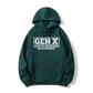 Retro Gen X Cotton Blend Graphic Hoodie - Distressed Hoody, Sarcastic "Lots Of Memories No Evidence" Print, Oversized Drawstring Hood, Crew Neck Pullover for Fall Winter Casual Wear