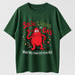 Urbntees Solid Liquid or Gas What Comes Out My Ass Funny Monster Organic Cotton Unisex T-Shirt