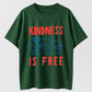 Urbntees Kindness Is Free Sprinkle It Everywhere Cute Monsters Organic Cotton Unisex T-Shirt