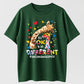 Urbntees It's OK to Be Different Giraffe Autism Awareness Puzzle Graphic Pure Cotton T-Shirt