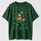 Urbntees F-Caw-F St Patrick's Drunk Rooster Funny Organic Cotton Unisex T-Shirt