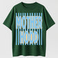Urbntees Motherhood Bold Striped Retro Organic Cotton Unisex T-Shirt