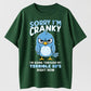 Urbntees Sorry I'm Cranky Terrible 80s Vibes Angry Bird Graphic Pure Cotton T-Shirt