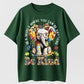 Urbntees "In a World Where You Can Be Anything Be Kind" Autism Elephant Cotton Graphic Tee