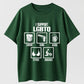 I Support LGBTQ Liquor Guns Beers Titties Quickies Funny Cotton T-Shirt