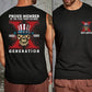 GenX Skull Cotton Tank Top Custom EST for 1965-1980 Generation