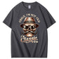 I' m Classic Skull Pattern Print 100%Cotton T-Shirt