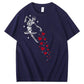 Valentine's Skull Love Crew Neck T-Shirt