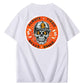 Always Tired  Never Broke Pattern Print 100%Cotton T-Shirt
