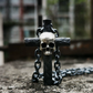 Skeleton Stake Cross Necklace