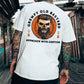 Skull Grumpy Old Bastard Approach With Caution Shirt