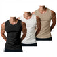 Men’s Wide Strap Ribbed Tank Top