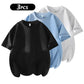 Men's 3PCS 100% cotton Crew Neck T-Shirts Set