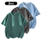 Men's 3PCS 100% cotton Crew Neck T-Shirts Set