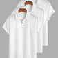 Men's Solid Color Pique Textured Knit Polo Shirt, Regular Fit Casual Short Sleeve Top for Summer, Men's Clothes for Daily Wear, Menswear