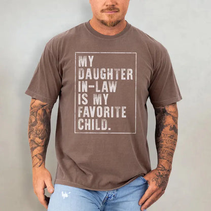 Daughter-in-Law Shirt, Funny Father-in-Law Gift, Perfect Father’s Day Present from Daughter-in-Law, Great Wedding or Family Occasion Gift
