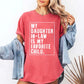 Daughter-in-Law Shirt, Funny Father-in-Law Gift, Perfect Father’s Day Present from Daughter-in-Law, Great Wedding or Family Occasion Gift