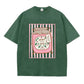 Unisex Jesus Is My Jam Strawberry Jam Jar Graphic T-Shirt, Pink Washed Christian Tee with "Make His Mercy Known" Tagline