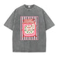 Unisex Jesus Is My Jam Strawberry Jam Jar Graphic T-Shirt, Pink Washed Christian Tee with "Make His Mercy Known" Tagline