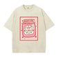 Unisex Jesus Is My Jam Strawberry Jam Jar Graphic T-Shirt, Pink Washed Christian Tee with "Make His Mercy Known" Tagline