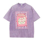Unisex Jesus Is My Jam Strawberry Jam Jar Graphic T-Shirt, Pink Washed Christian Tee with "Make His Mercy Known" Tagline