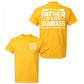 Cotton Proud Father Of A Few Dumbass Kids T-shirt, Men's Letter Graphic Tee