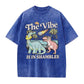 The Vibe Is In Shambles TShirt, Funny Dinosaur Sweatshirt, Cute Mental Health Tee Gift, Gift For Her
