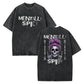 Fiery Soul" Skull — Satirical Dark Humor T-Shirt