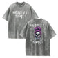 Fiery Soul" Skull — Satirical Dark Humor T-Shirt