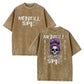 Fiery Soul" Skull — Satirical Dark Humor T-Shirt