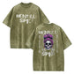 Fiery Soul" Skull — Satirical Dark Humor T-Shirt