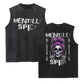 Fiery Soul" Skull — Satirical Dark Humor T-Shirt