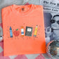Cute School Supplies Heritage Graphic Tee, Aesthetic Back To School Spirit Shirt