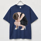 Girl in Anguish Tee - Unisex Graphic T-Shirt in  Cotton