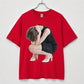 Girl in Anguish Tee - Unisex Graphic T-Shirt in  Cotton