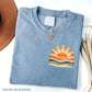 Vintage Sea Retro Ocean Sun Shirt, Coastal Summer Tee, Beach Vacation Graphic T-Shirt